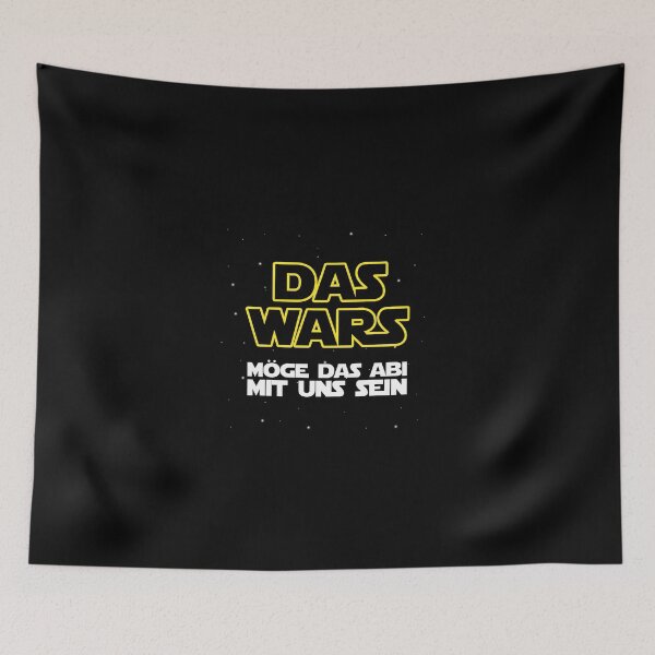 Item preview, That's it - may the Abitur be with us! designed and sold by TopsellerShirts.