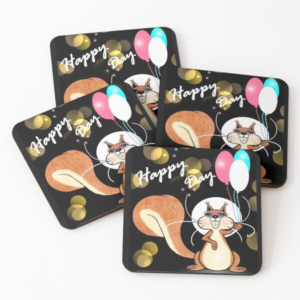 Item preview, squirrel - Happy day  designed and sold by Shirley cute art .