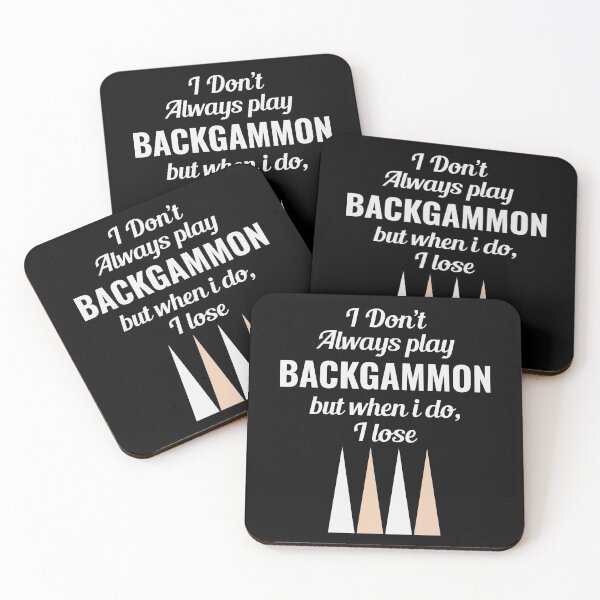 Item preview, Backgammon Player Board Game Funny Sayings Gift designed and sold by CuteDesigns1.