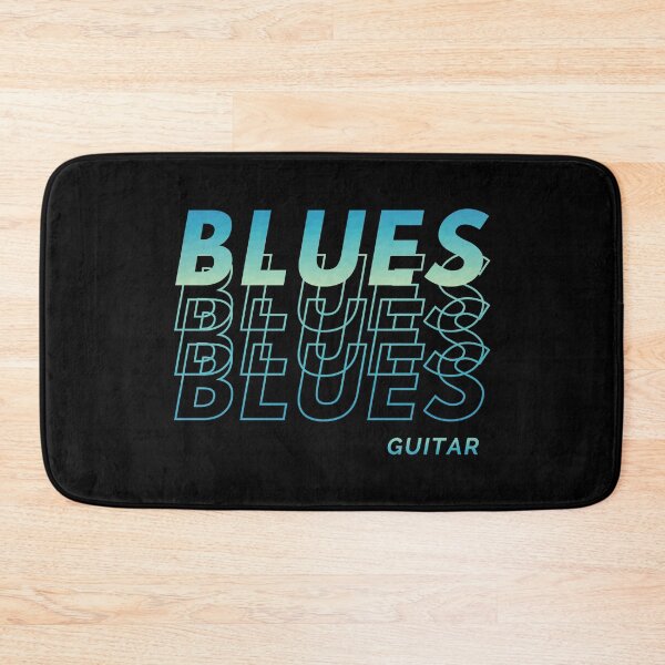 Artikelvorschau, Bluesgitarre wiederholter Text entworfen und verkauft von nightsworthy.