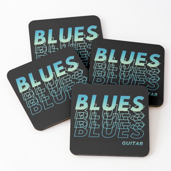 Item preview, Blues Guitar Repeated Text designed and sold by nightsworthy.
