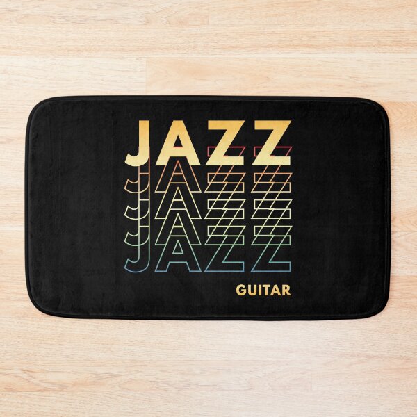 Artikelvorschau, Jazzgitarre wiederholter Text entworfen und verkauft von nightsworthy.