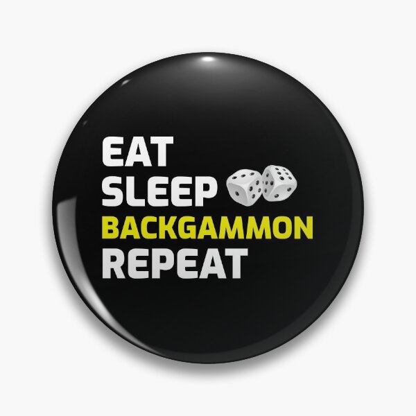 Item preview, Backgammon Player Board Game Funny Sayings Gift designed and sold by CuteDesigns1.