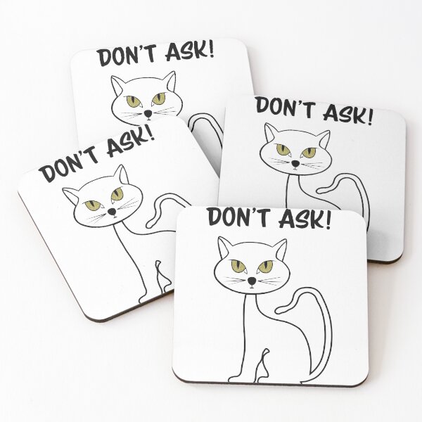 Item preview, Trendy Grouchy cat designed and sold by With My Hands By K.