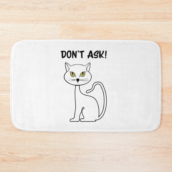 Item preview, Trendy Grouchy cat designed and sold by With My Hands By K.
