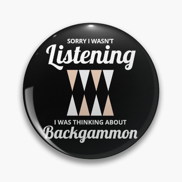 Item preview, Backgammon Player Board Game Funny Sayings Gift designed and sold by CuteDesigns1.