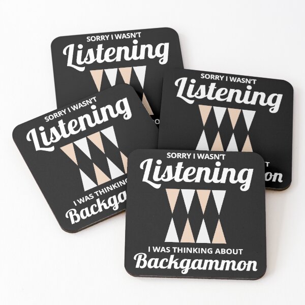 Item preview, Backgammon Player Board Game Funny Sayings Gift designed and sold by CuteDesigns1.