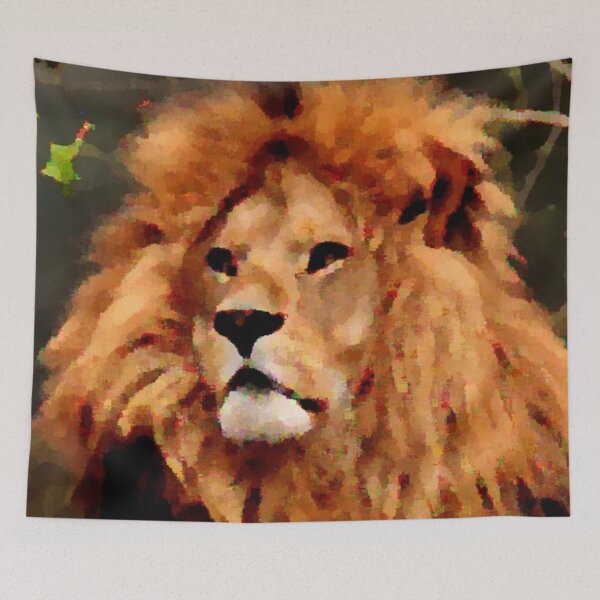Item preview, Lion always Lion designed and sold by prashant art factory ✅️.