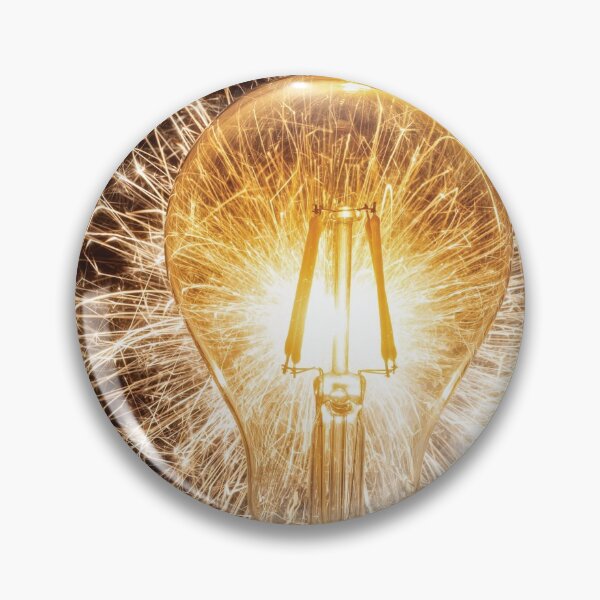 Item preview, SPARKING LIGHTBULB by Bruce Ashman Baker designed and sold by Bruce ALMIGHTY Baker.