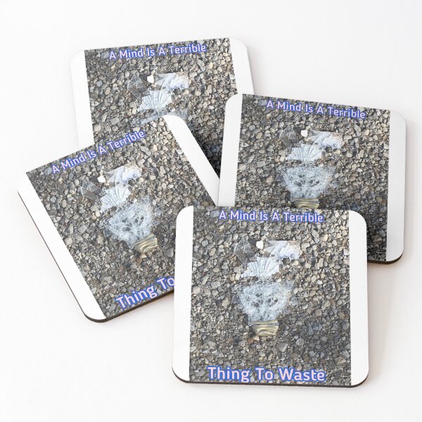 Item preview, A MIND IS A TERRIBLE THING TO WASTE  designed and sold by RetroPlaceee.