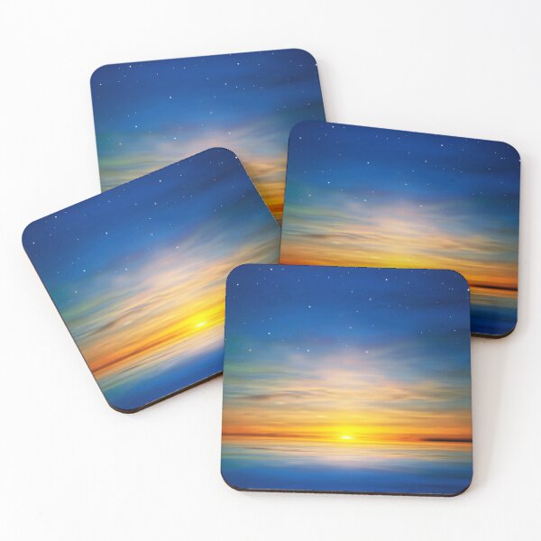 Item preview, Sunset Over The Beach - Awesome Sunset with Calm Sea designed and sold by cotros.
