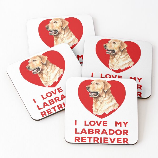 Item preview, I Love My Labrador Retriever Dog Lover designed and sold by Marc Scott-Parkin.