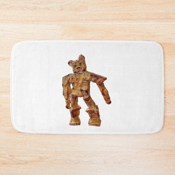 Item preview, Children's drawing, kid's drawing, My Friend Golden Robot, Through children's eyes., looks like child's drawing designed and sold by JeffPark.
