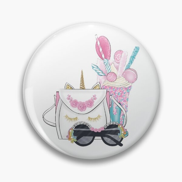 Item preview, Unicorn inspired fashion illustration designed and sold by Lalanacliparts.