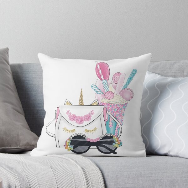 Item preview, Unicorn inspired fashion illustration designed and sold by Lalanacliparts.