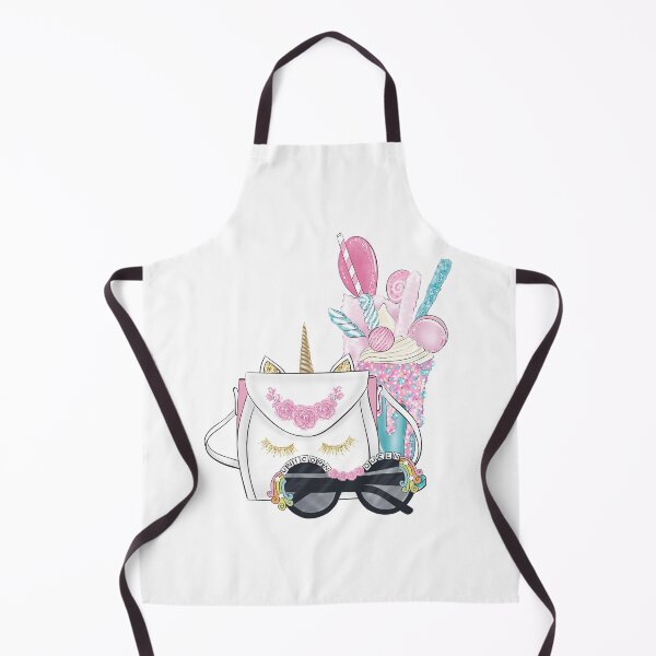Item preview, Unicorn inspired fashion illustration designed and sold by Lalanacliparts.