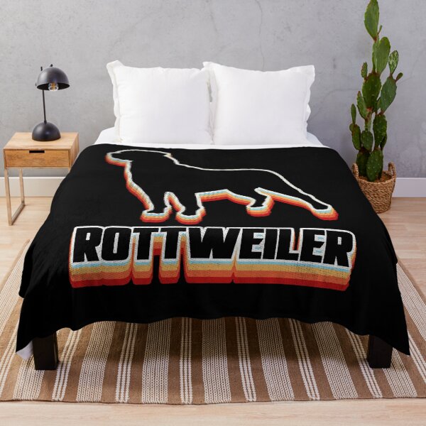 Aperçu de l'œuvre Rottweiler Rottie Rot Vintage Retro Pet Chien créée et vendue par EverythingKawai.