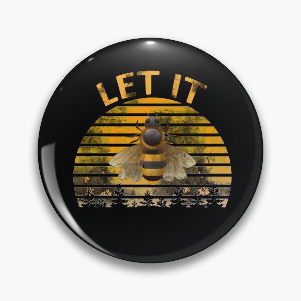 Item preview, Women's Vintage Let It Bee Letter Print Honey Bee Beekeeper gift shirt designed and sold by Kamnna.