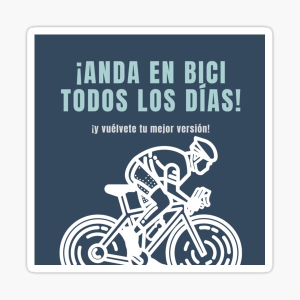 Motivational Cycling Stickers Redbubble