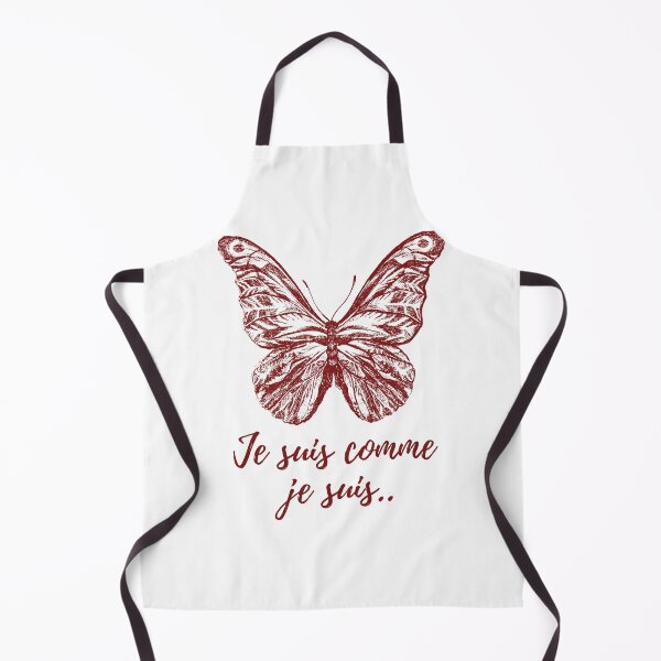 Item preview, I am what I am - popular french quotes lovers theme gifts (maroon) designed and sold by RebelliousRosee.