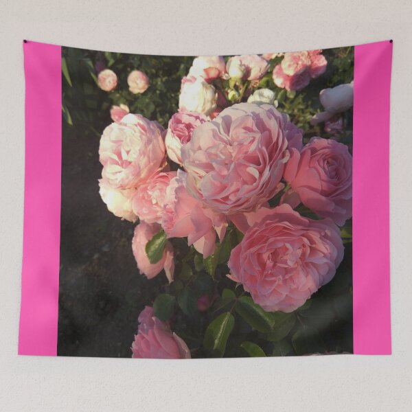 Item preview, Pink roses photography print designed and sold by orangerinka.