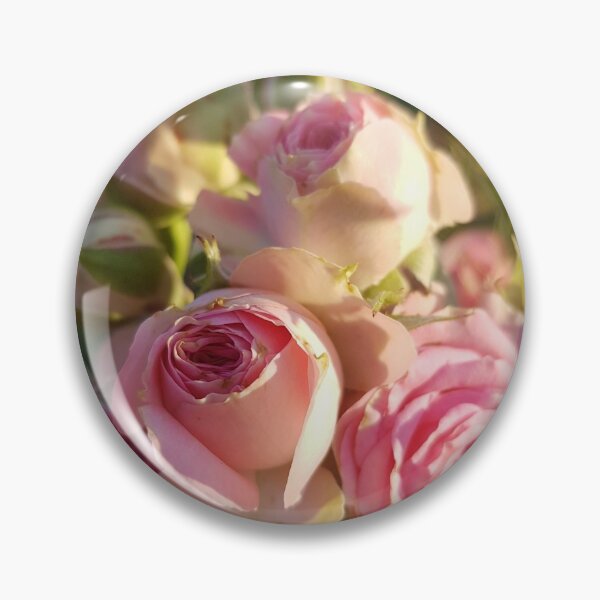 Item preview, Delicate Pink roses photography print designed and sold by orangerinka.
