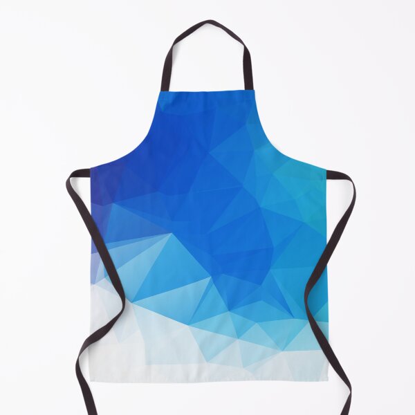 Item preview, Sea Polygonal Triangular Pattern designed and sold by cotros.