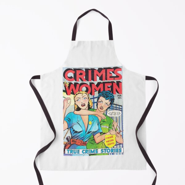 Artikelvorschau, Lustige Retro Frauen Empowerment "Crime" Comic-Cover entworfen und verkauft von CoupleCrafters.
