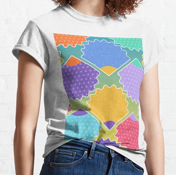 Colorful Shells Pattern Classic T-Shirt