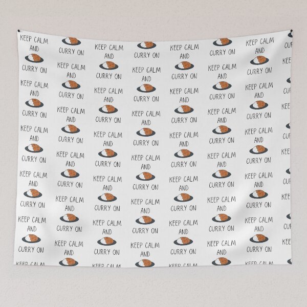 Item preview, Keep Calm and Curry ON designed and sold by designbyboba.