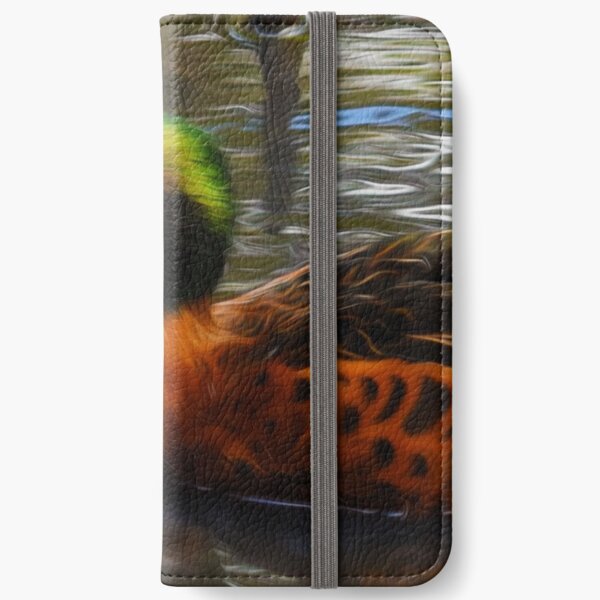 Chestnut Teal iPhone Wallet