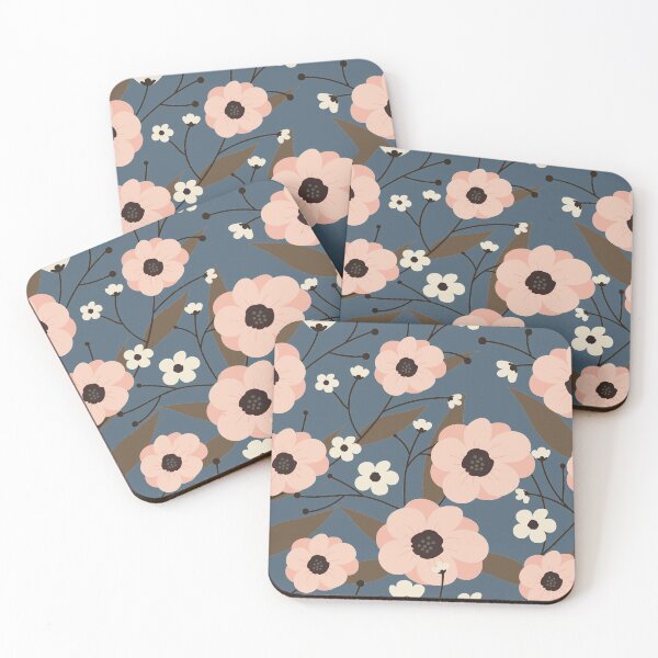 Item preview, Floral Peach Pattern Design designed and sold by Mylecm.
