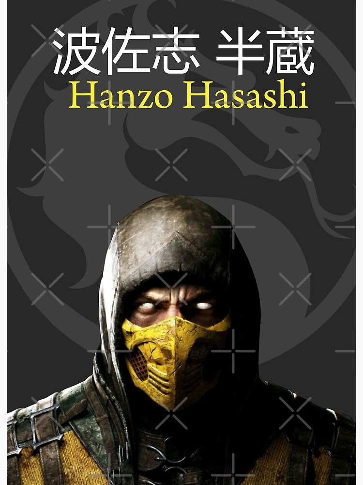 Buy Mortal Kombat Scorpion Hanzo Hasashi Action Figure Online in India -  Etsy