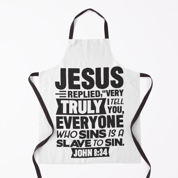 Item preview, John 8:34 designed and sold by plushism.