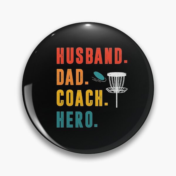 Item preview, Husband. Dad. Coach. Hero. designed and sold by deepan chandrasekaran.