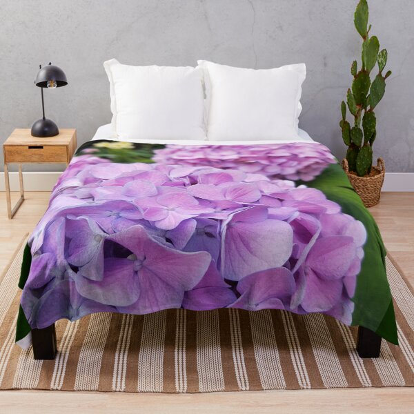 Item preview, Purple hydrangea photography designed and sold by orangerinka.