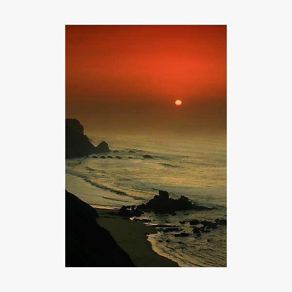 Castelejo Beach Sunset Photographic Print
