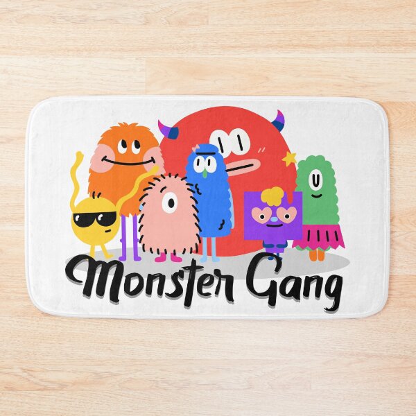 Item preview, Party monster, Monster Gangster, Monster Gifts, Monster Family designed and sold by ARTsPlural.