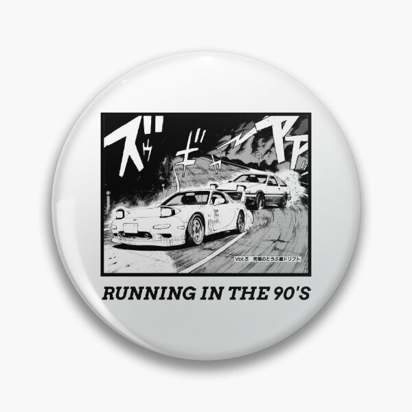 Item preview, Initial D Manga Running In The 90's AE86 vs RX7 designed and sold by GeeknGo.