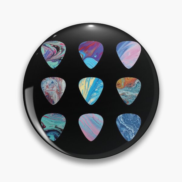 Item preview, Púas de guitarra Resumen designed and sold by nightsworthy.