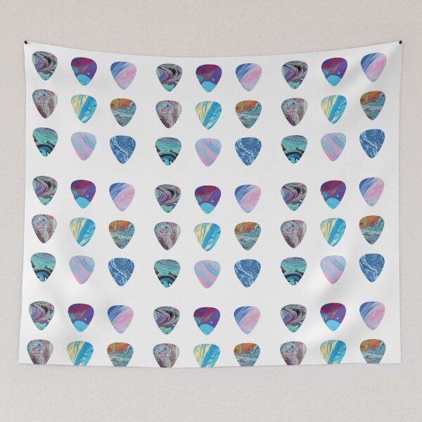 Item preview, Guitar Picks Abstract designed and sold by nightsworthy.
