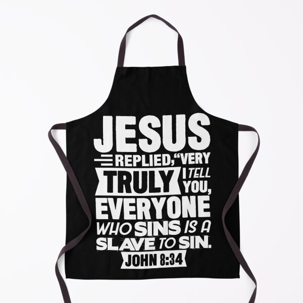 Item preview, John 8:34 designed and sold by plushism.