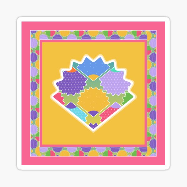 Colorful Hero Shell Sticker