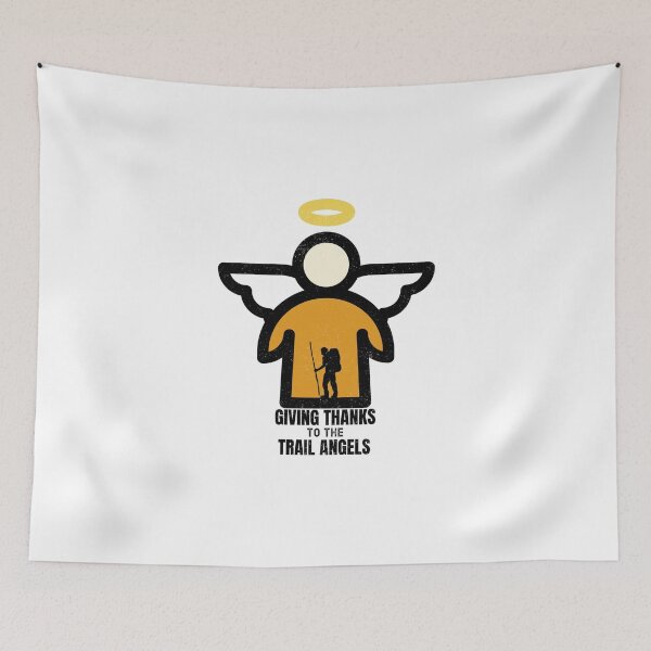 Item preview, Thru-hiking design. giving thanks to the trail angels. designed and sold by NobelFashion.