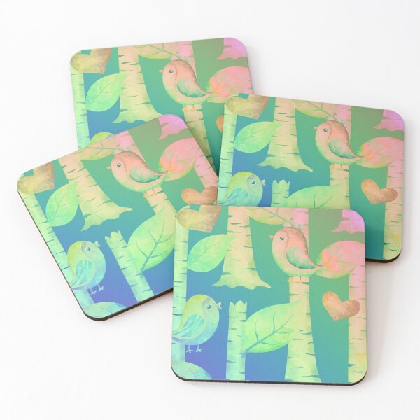 Item preview, Birds Leafs Trees Hearts designed and sold by Delicarte.