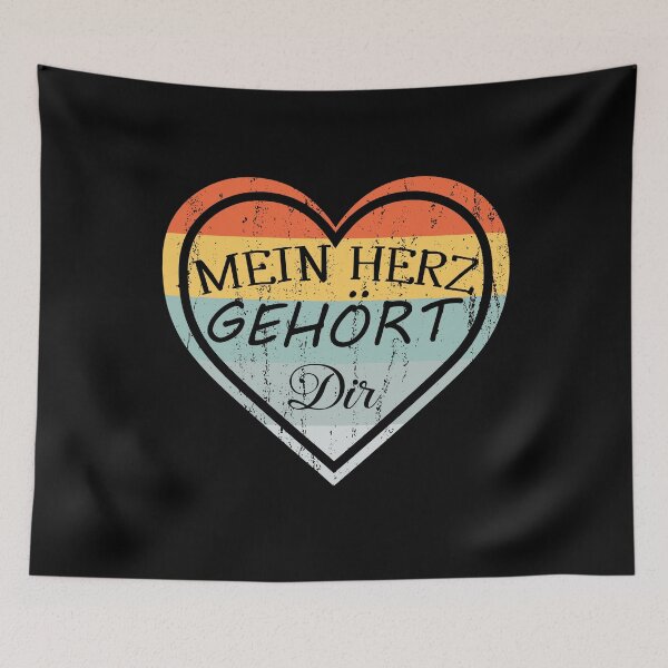 Item preview, MEIN HERZ GEHOeRT DIR designed and sold by Spirit-Designs.