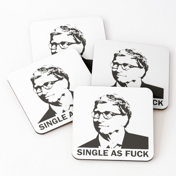 Item preview, Bill Gates - Single as Fuck designed and sold by ValentinaHramov.
