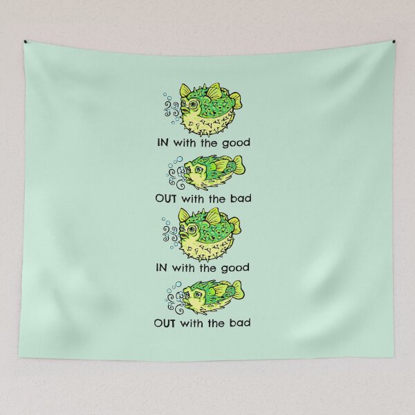 Item preview, in with the good out with the bad designed and sold by sandpiperstudio.