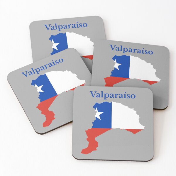 Item preview, Valparaiso Region Map, Chile. designed and sold by marosharaf.
