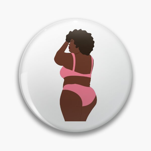 Item preview, Awesome Black Curvy Woman designed and sold by ShikhaStudio.